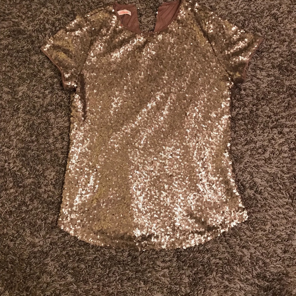 Boutique sequin top